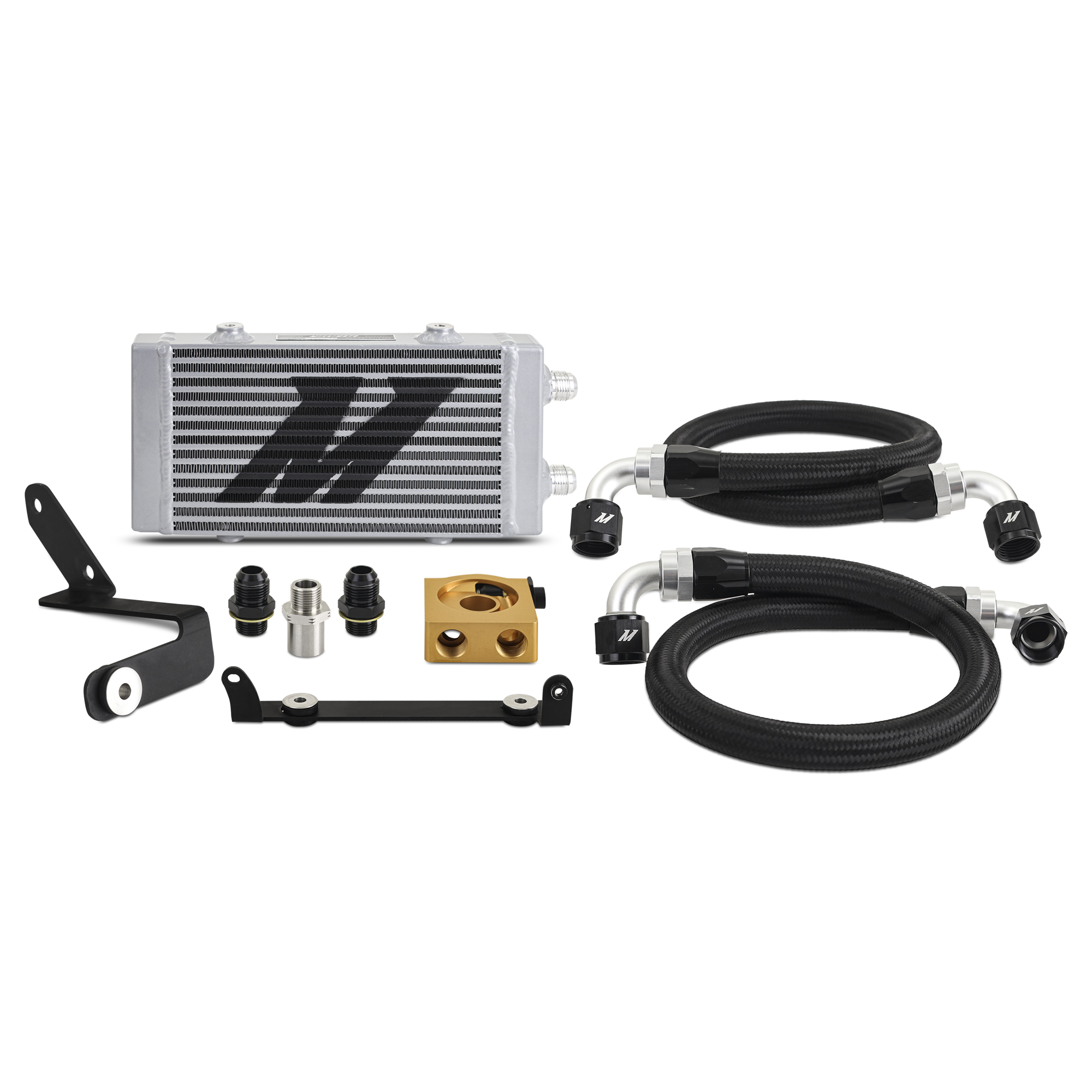 Mishimoto — Mishimoto 2023+ Toyota GR Corolla Oil Cooler Kit - Thermostatic - Silver
Engine Oil Cooler - view 8